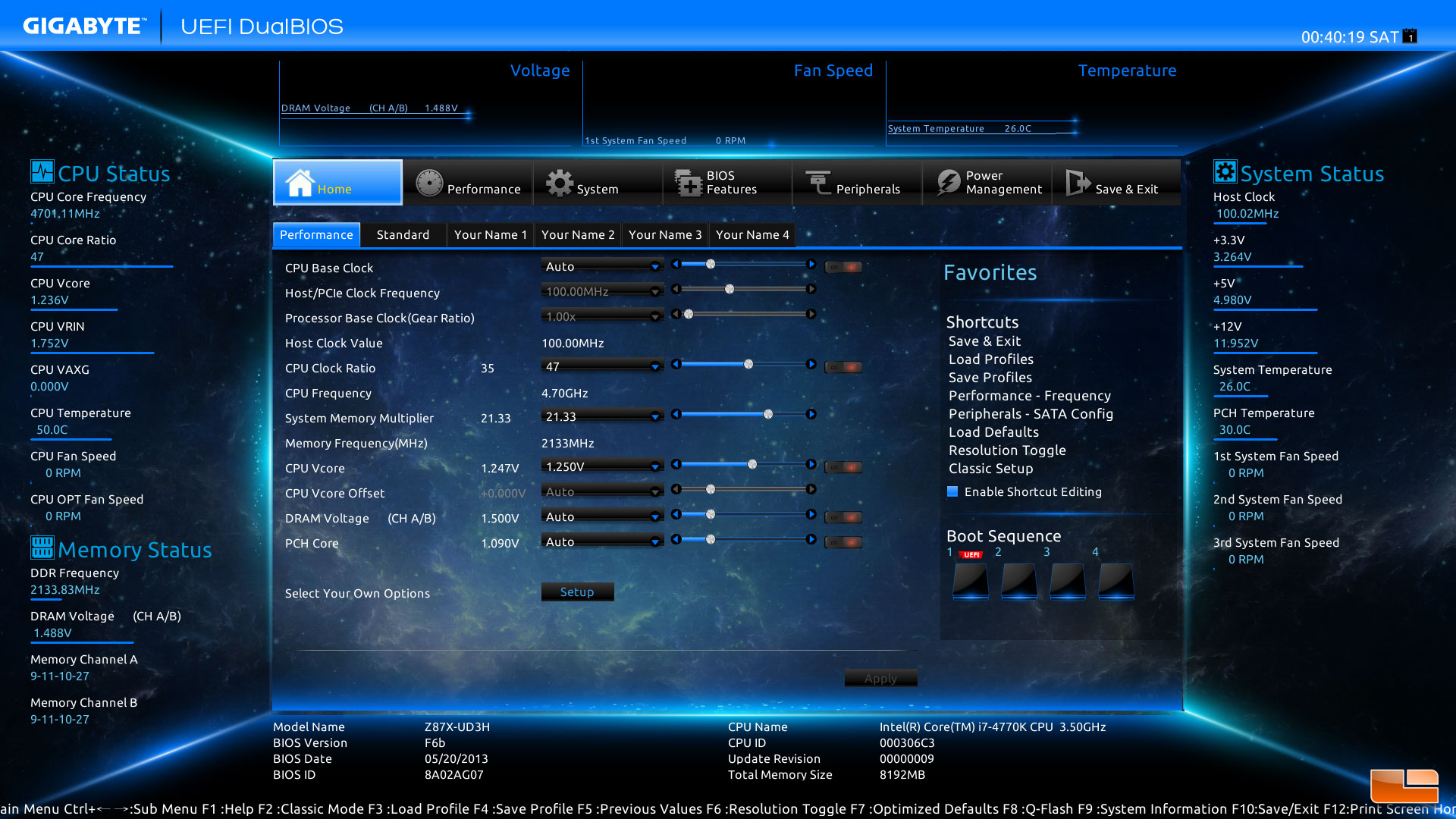Alaplapi BIOS, mai nevén UEFI (Kép: EVGA forums)